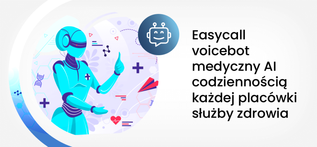 Easycall – voicebot medyczny AI codziennością każdej placówki służby zdrowia