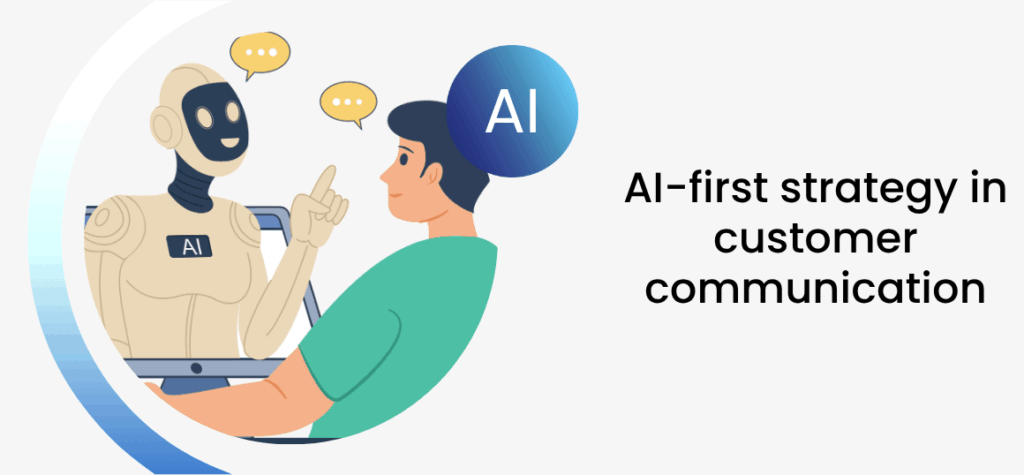 AI-first strategy in customer communication